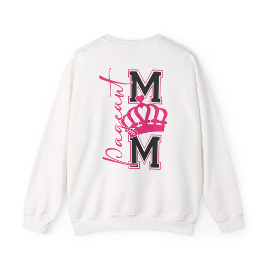 Pageant Mom Sweatshirt | Pink Crown Mom Crewneck