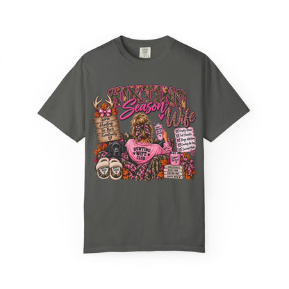 Hunting Season Wife T-Shirt – Women’s Hunting Life Graphic Tee