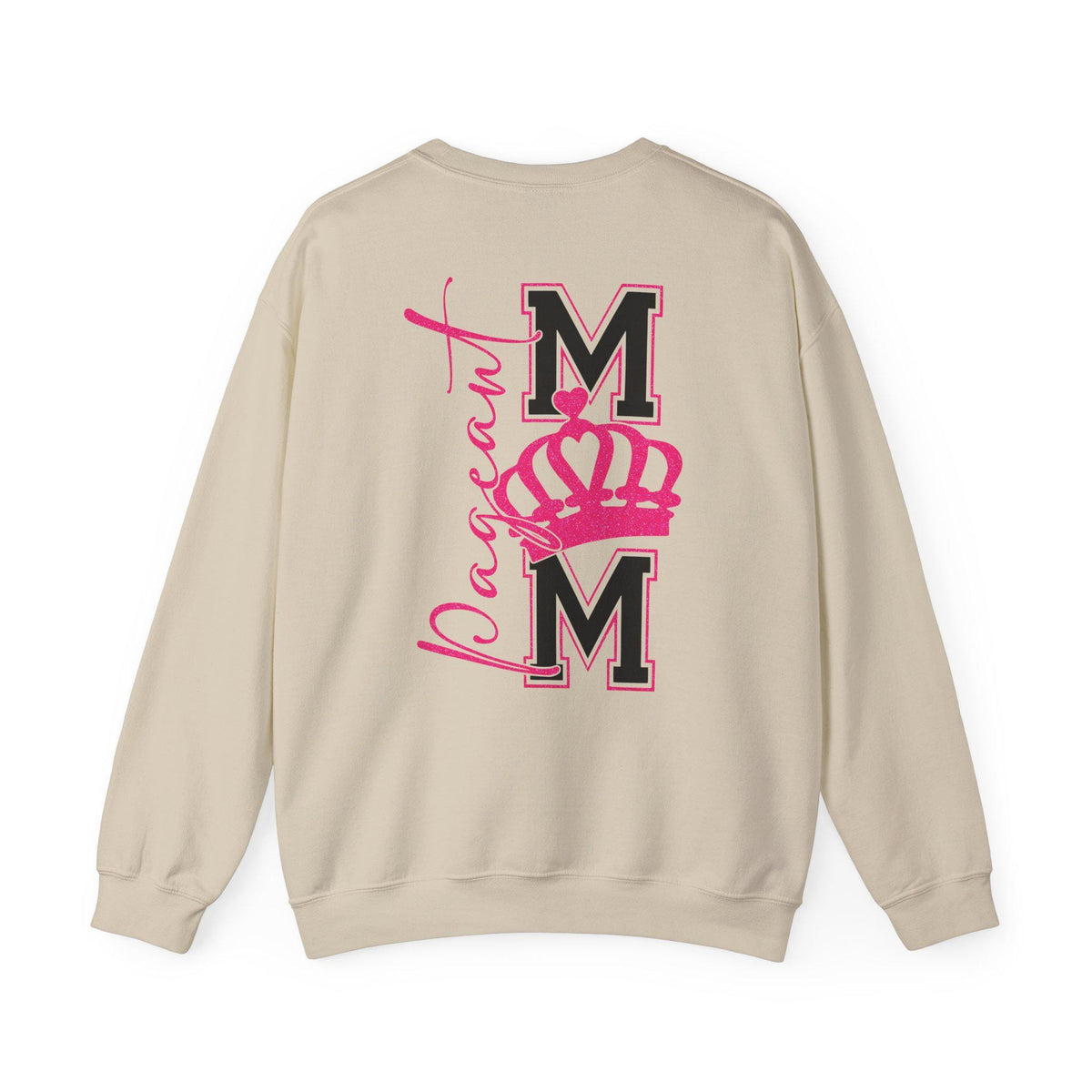 Pageant Mom Sweatshirt | Pink Crown Mom Crewneck