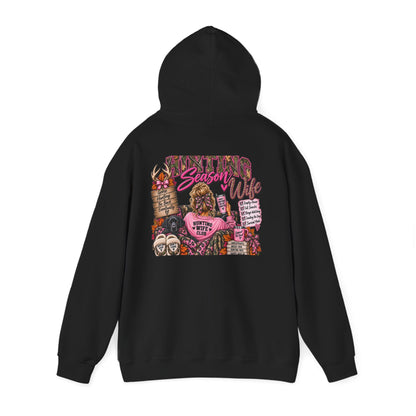 Seasoned Mom Graphic Hoodie - Fun Mom Life Illustration Sweatshirt
