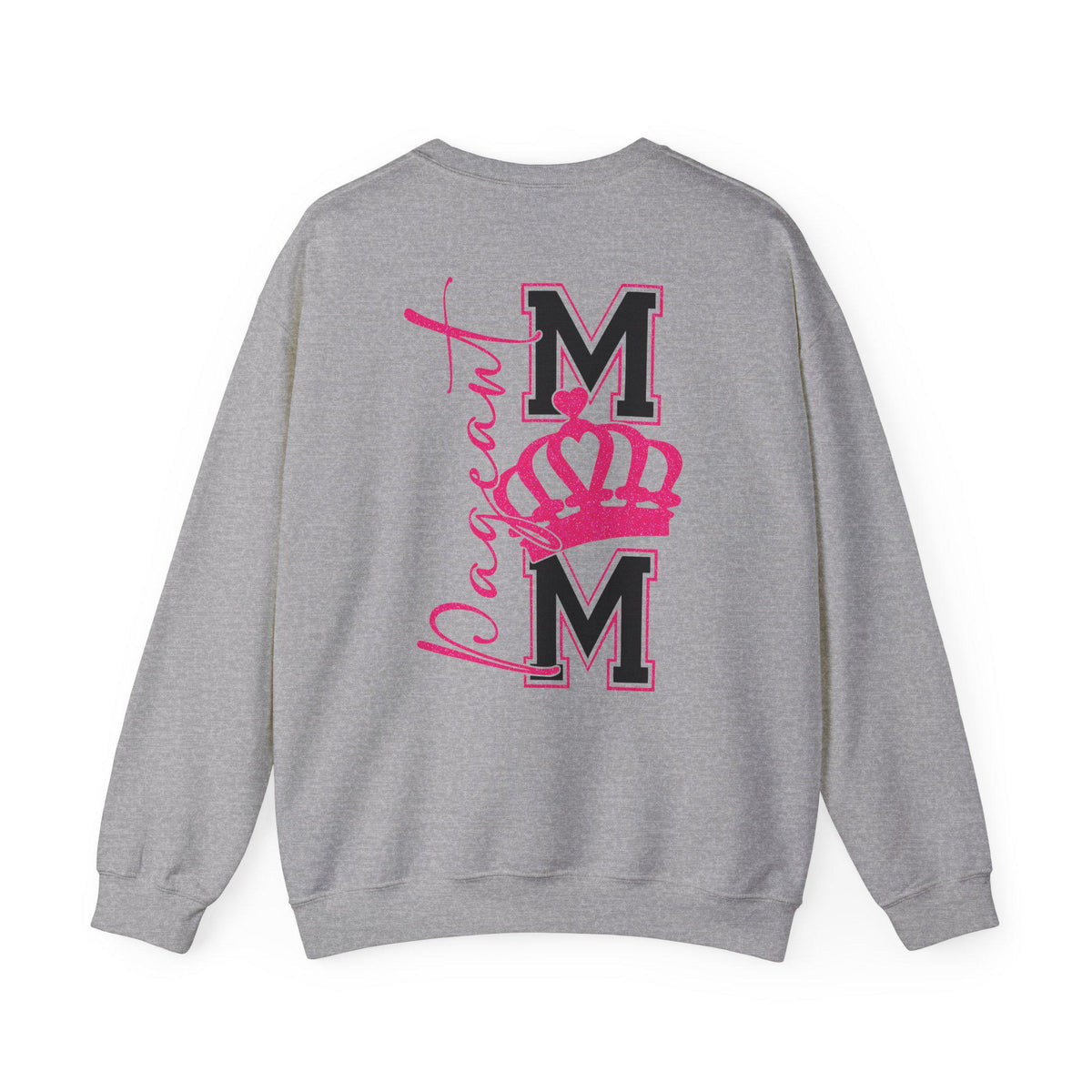 Pageant Mom Sweatshirt | Pink Crown Mom Crewneck
