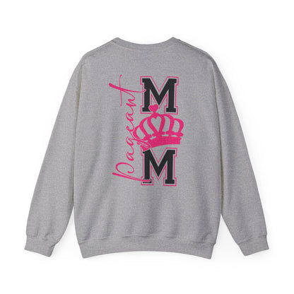 Pageant Mom Sweatshirt | Pink Crown Mom Crewneck
