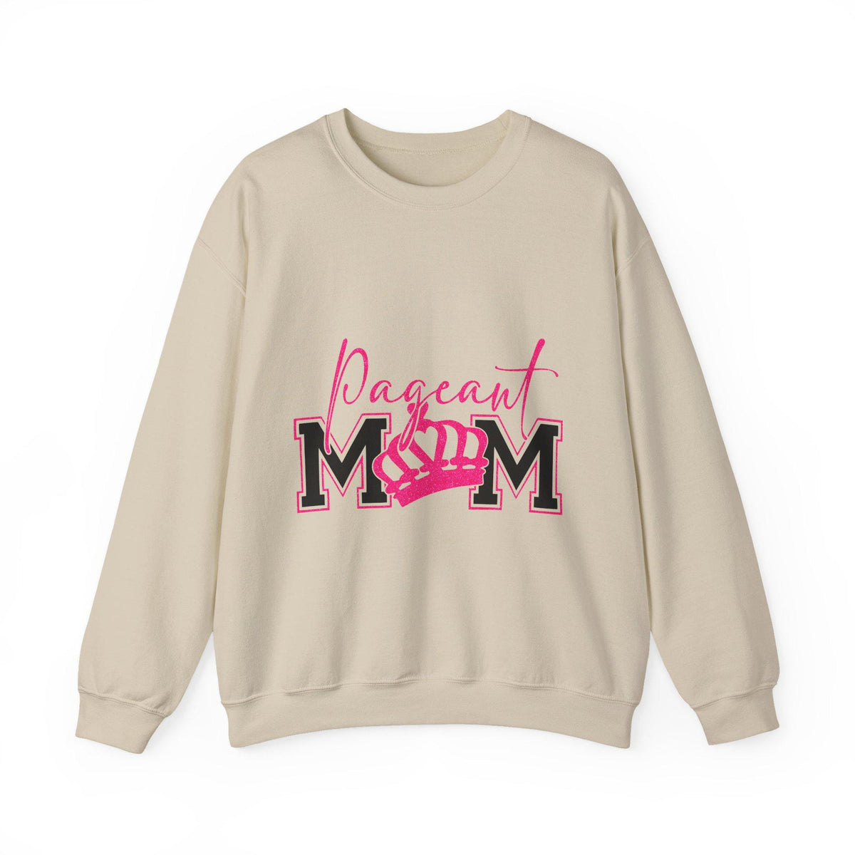 Pageant Mom Sweatshirt | Pink Crown Mom Crewneck