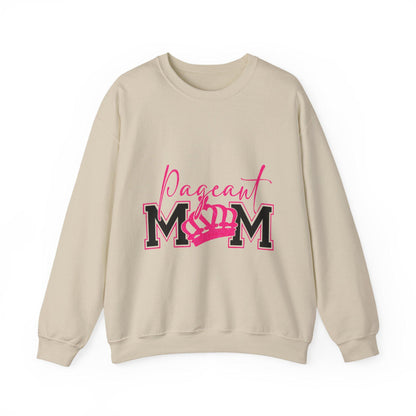 Pageant Mom Sweatshirt | Pink Crown Mom Crewneck