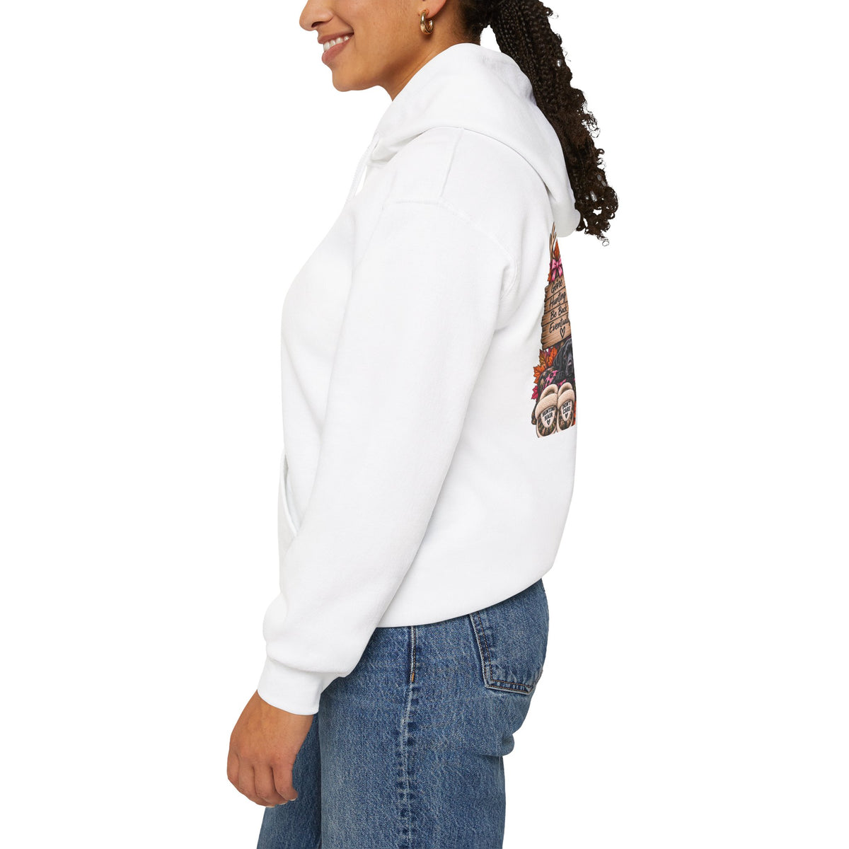 Seasoned Mom Graphic Hoodie - Fun Mom Life Illustration Sweatshirt