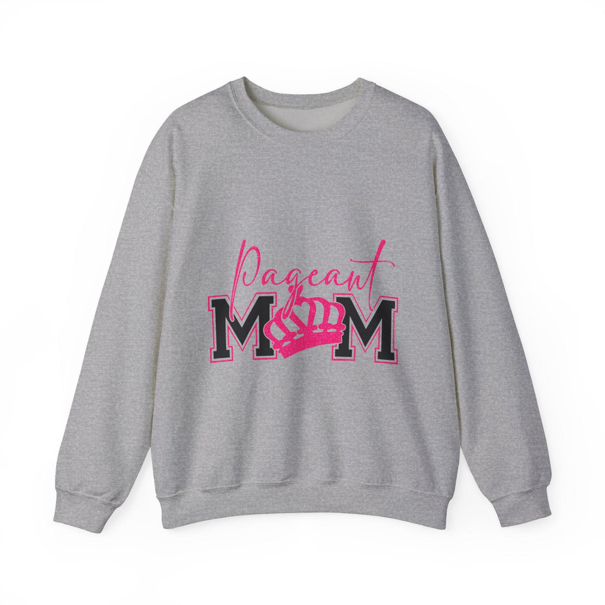 Pageant Mom Sweatshirt | Pink Crown Mom Crewneck