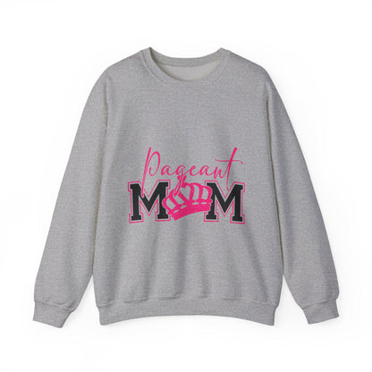 Pageant Mom Sweatshirt | Pink Crown Mom Crewneck
